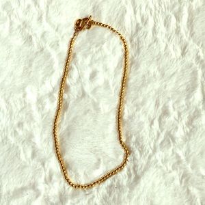 RALPH LAUREN. Gold necklace